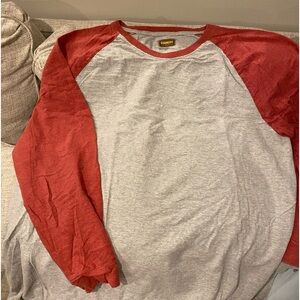 Big and tall colored sleeve tee